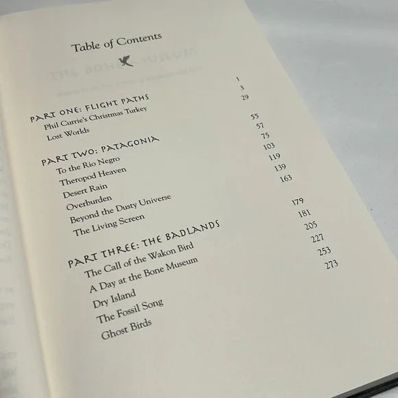 4/$20 The Bone Museum Travels in the Lost Worlds of Dinosaurs and Birds HC DJ - Picture 6 of 15